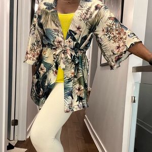 Pink Martini Wrap Kimono